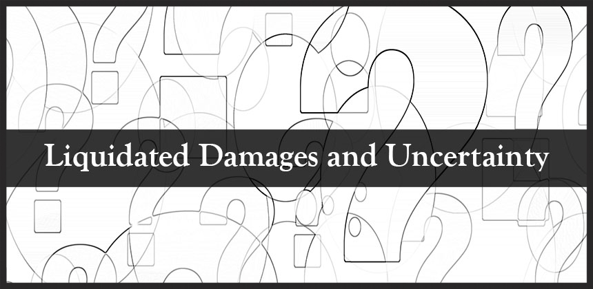  A liquidated damages clause is a provision that sometimes appears in contracts when it would be difficult for one party to the agreement to calculate damages should the other party decide to breach the contract. Before you decide to use a liquidated damages provision in your next agreement or sign off on an existing liquidated damages clause, it's important to make sure the clause is drafted properly. Contract Cordero Law to ensure your liquidated damages provision is valid.  